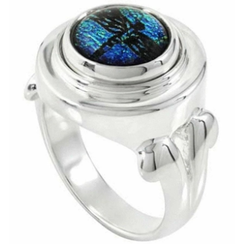 KR014 Kameleon Sterling From the Heart Ring Size 6 Ring Only New